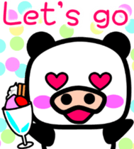 Pig nose Lunda3[English edition] sticker #7120526