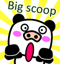 Pig nose Lunda3[English edition] sticker #7120535