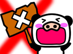 Pig nose Lunda3[English edition] sticker #7120543