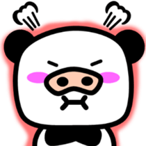 Pig nose Lunda3[English edition] sticker #7120548