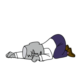 Oh! Lovely Moai chief-manager! sticker #7120670