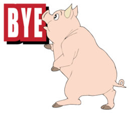 Mr.PigMan sticker #7120879