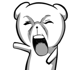 A forty face Bear 2 sticker #7121197