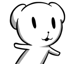 A forty face Bear 2 sticker #7121204