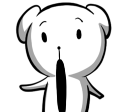 A forty face Bear 2 sticker #7121207