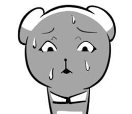 A forty face Bear 2 sticker #7121214