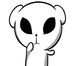 A forty face Bear 2 sticker #7121222