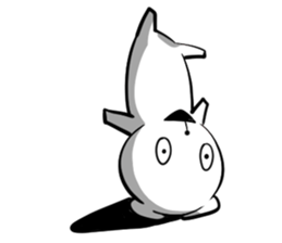 A forty face Bear 2 sticker #7121231