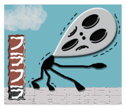 twinkle monster6 BIG sticker #7121633