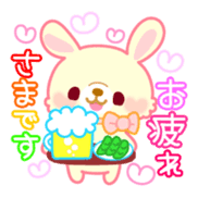 bunan na usagi sticker #7121844