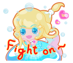 Mermaid Fairy U & MI sticker #7122273