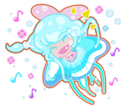 Mermaid Fairy U & MI sticker #7122282