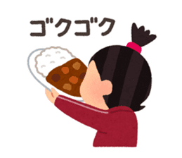 Hungry Girl Azuki sticker #7122733