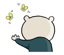 Story sticker of serious bear sticker #7122810