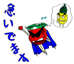 Pineapple and tomato ~2~ sticker #7122866