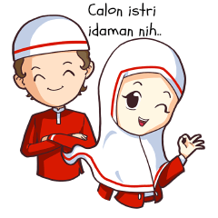 Jamil & Jamilah (The Cute Moslem Couple)