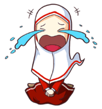 Jamil & Jamilah (The Cute Moslem Couple) sticker #7123117