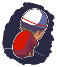 Jamil & Jamilah (The Cute Moslem Couple) sticker #7123118