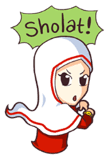 Jamil & Jamilah (The Cute Moslem Couple) sticker #7123129