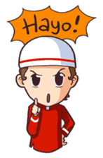 Jamil & Jamilah (The Cute Moslem Couple) sticker #7123151