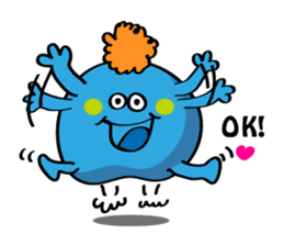Colorful Funny Monsters sticker #7123153