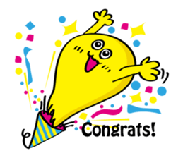 Colorful Funny Monsters sticker #7123165