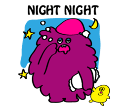 Colorful Funny Monsters sticker #7123175