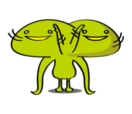 Colorful Funny Monsters sticker #7123181