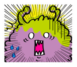 Colorful Funny Monsters sticker #7123187