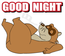 PONKITI of the raccoon dog sticker #7123369