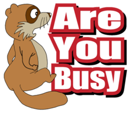 PONKITI of the raccoon dog sticker #7123376