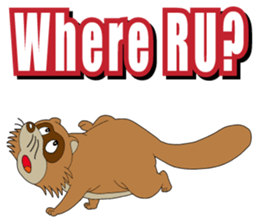 PONKITI of the raccoon dog sticker #7123387