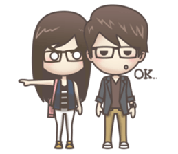 Mikaela & Lyon (Ver.2) sticker #7123498