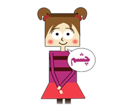 Cubic peoples sticker #7123755