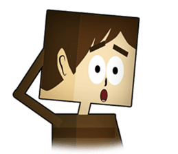 Cubic peoples sticker #7123756
