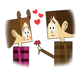 Cubic peoples sticker #7123757