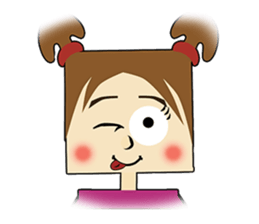 Cubic peoples sticker #7123764