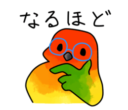 Sun Conure 2(birds) sticker #7123914