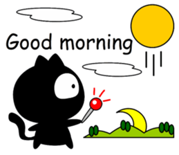 black cats (majic & japanese culture) sticker #7124472