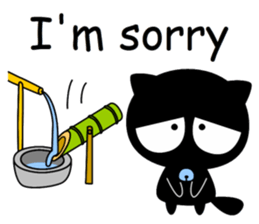 black cats (majic & japanese culture) sticker #7124478