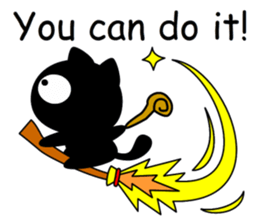 black cats (majic & japanese culture) sticker #7124481