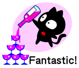 black cats (majic & japanese culture) sticker #7124484