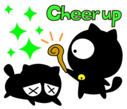 black cats (majic & japanese culture) sticker #7124485