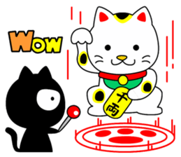 black cats (majic & japanese culture) sticker #7124487