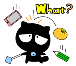 black cats (majic & japanese culture) sticker #7124490