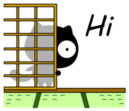 black cats (majic & japanese culture) sticker #7124491