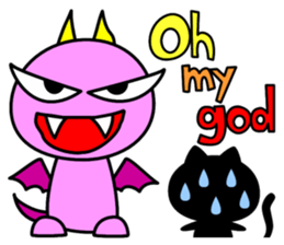 black cats (majic & japanese culture) sticker #7124493