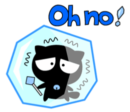 black cats (majic & japanese culture) sticker #7124498