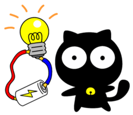 black cats (majic & japanese culture) sticker #7124503