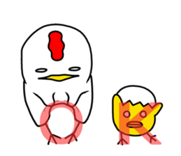 Birds Who cares sticker #7125622